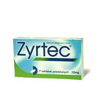 ZYRTEC tabletti, kalvopäällysteinen 10 mg 30 fol