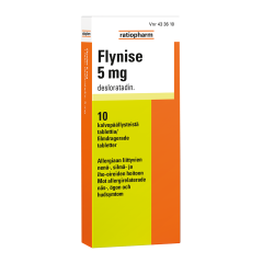 FLYNISE tabletti, kalvopäällysteinen 5 mg 10 fol
